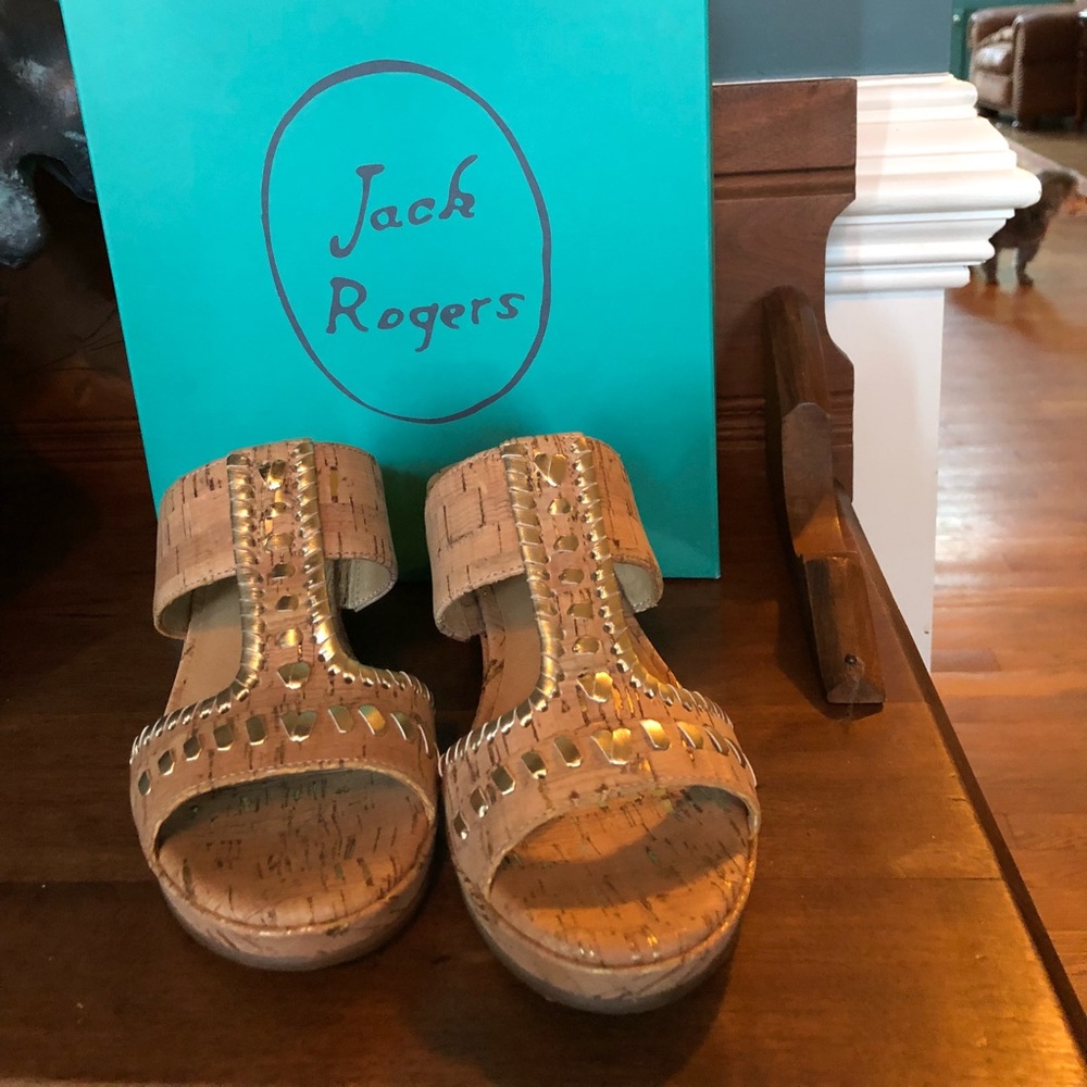 Authentic Jack Rogers Nora Wedges